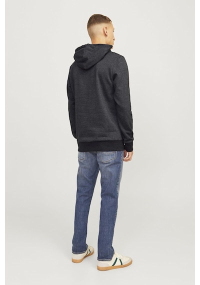 Jack & Jones Jjalvıs Sweat Hood Siyah12256848 001