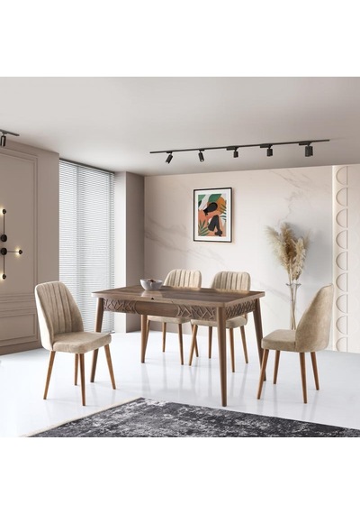 Armin Masa, Ekol Sandalye, Haliç Ceviz, 130x80 Ceviz