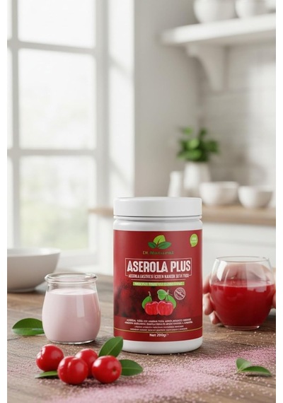 Aserola Plus Karışık Bitki Tozu Barbados Kirazı Acerola Çayı