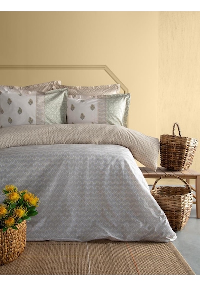 Apricitas Hazel Adaçayı Nevresim Takımı Çift Kişilik Adaçayı