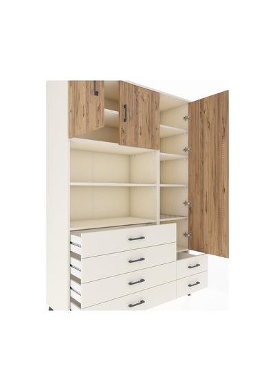 Hyperion Dolap 9 Raflı 6 Çekmeceli 3 Kapaklı 132x44x195 Aytaşı-çam/aytaşı Atlas Çam/aytası Hyperion Dolap 9 Raflı 6 Çekmeceli 3 Kapaklı 132x44x195 Aytaşı-çam/aytaşı Atlas Çam/aytası