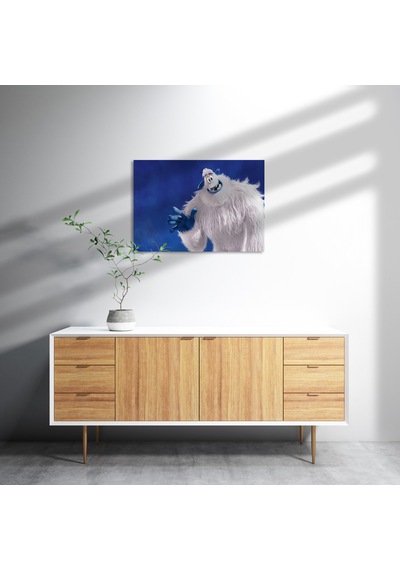 Cakasepetim Smallfoot Migo Görseli Ahşap Mdf Tablo