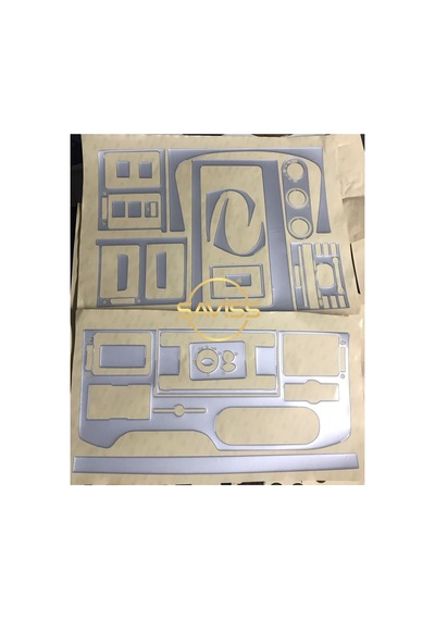 Ford Transit Jumbo 2006/2013 Full Set, Gümüş Gri Konsol Maun Kaplama Gümüş Gri