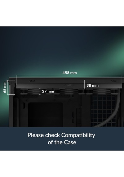 Liquid Freezer Iıı Pro 420 A-rgb Pc Sıvı Soğutma, Aıo Cpu İçin, 3 X 140 Mm, 38 Mm Radyatör, P