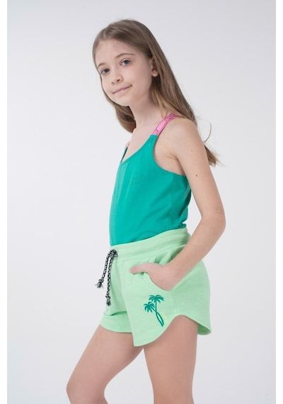 Brz Kids Kız Çocuk Şort Yeşil