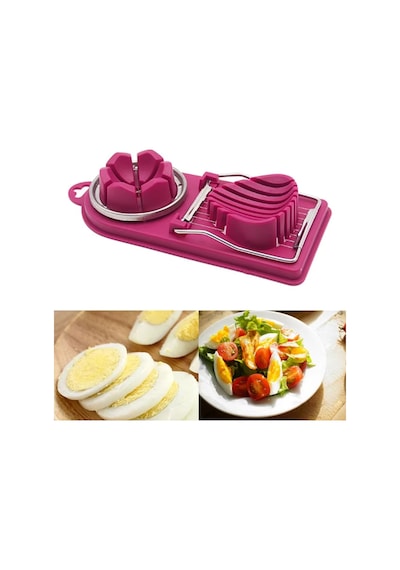 Çok Fonksiyonlu Yumurta Kesici Doğrayıcı Haşlanmış Yumurta
