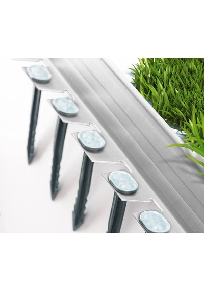 Mgf Çim Ayırıcı 25 Mt Beyaz Çim Sınırlayıcı Taş Toprak Ayıracı