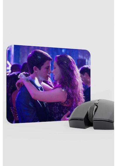 13 Reasons Why V1 22x18 Gaming Kauçuk Kaymaz Taban Mouse Pad Fare Altlığı