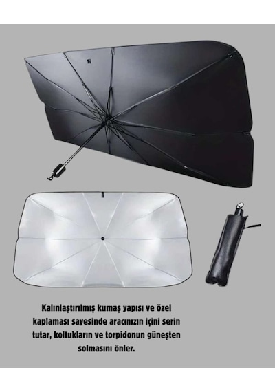 360 Ayarlanabilir Ön Cam Güneşliği Pratik Kullanım Ve Dayanıklı Yapı 36760116