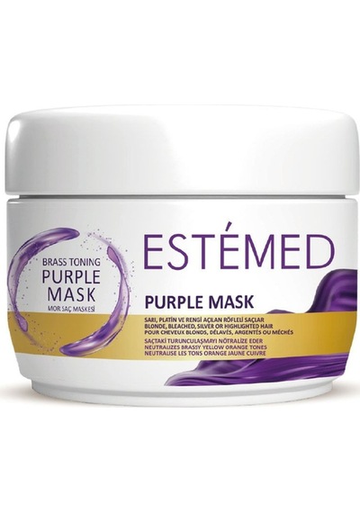 Estemed Mor Saç Maskesi 250 ML