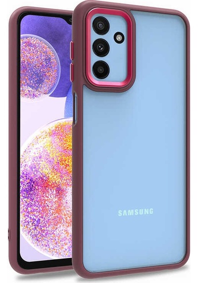 Samsung Galaxy M23 Uyumlu Kılıf Zore Flora Kapak