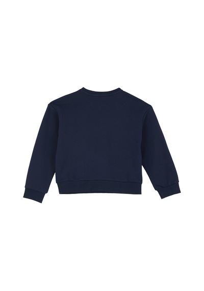 Jeep Lacivert Kız Çocuk Baskılı Sweatshirt J6wg-swt7515