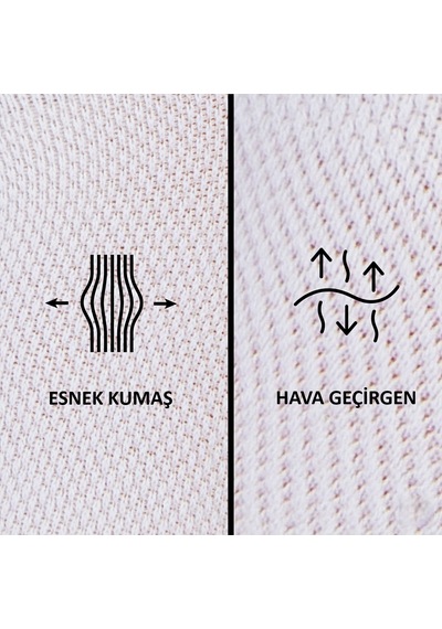 Allunique Coolmax Beyaz Yarım Havlu Dikişsiz Unisex Patik Spor Çorabı Beyaz