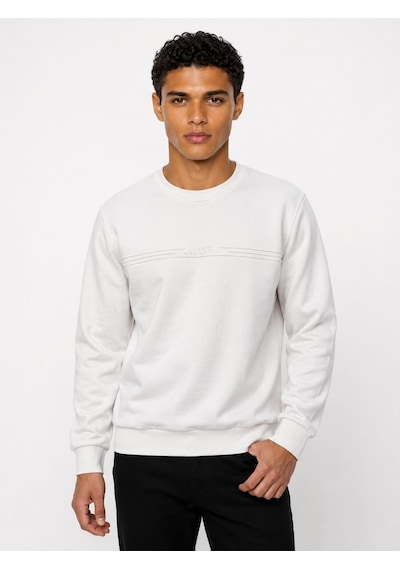 Loft Regular Fit Erkek Sweatshirt Lf2044511 Q1.v1 Beyaz