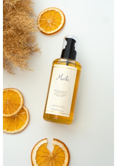Mar’le Doğal At Kılı Fırçası + Selülit Karşıtı Masaj Yağı 200 ML + Selülit Giderici Ahşap Masaj Aleti