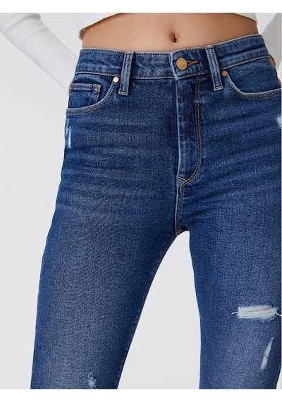 Natalie Skinny Fit Pantolon Lacivert