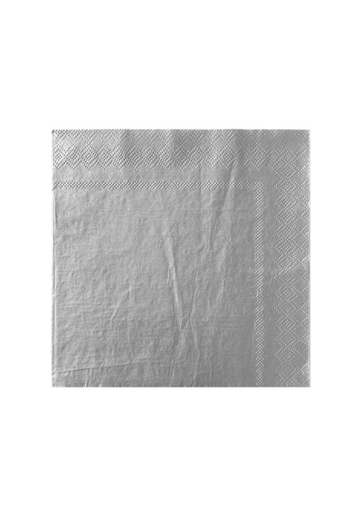 Roll-up Kağıt Peçete Gümüş 33 X 33cm 20 Adet 16'li Paket