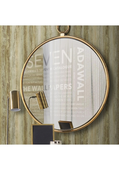 Mermer Desen Duvar Kağıdı - Seven 7802-4, Kahverengi 16,5 M2