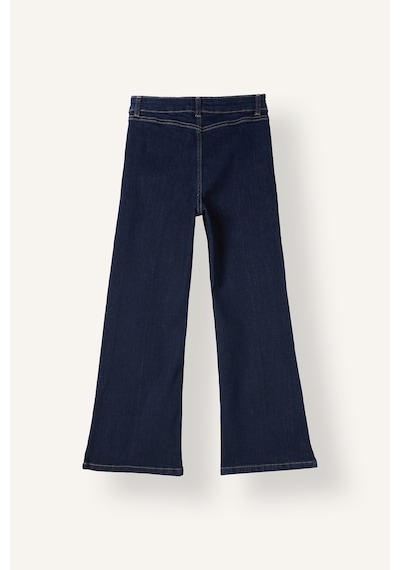 Defacto Flare Fit Ön Dikişli Cepli Jean Pantolon Kız Çocuk I3364a826wnnm34 Mavi-nm34