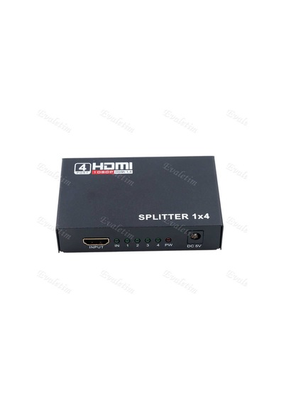4 Port Hdmi Splitter Çoklayıcı 4410P Switch Çoğaltıcı Çoklu Uydu