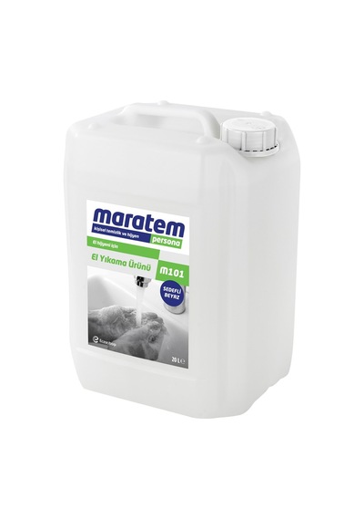 Maratem M101 El Yıkama Ürünü Sedefli Beyaz 20 L