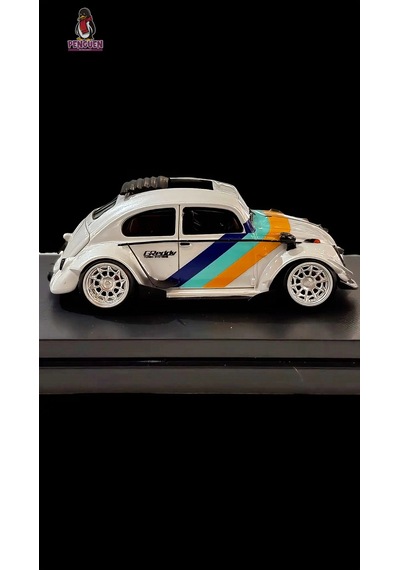 Inspire Model 1/64 Volkswagen Beetle Rwb Robert Design Stripe 300 Limited Rwb2021rs000160a