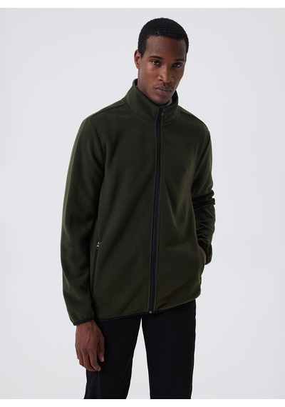 Lee Cooper Haki Erkek Polar Sweatshırt 241 Lcm 241028 Tudıo Hakı