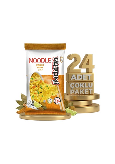 Dudomi Kore Usulü Köri Çeşnili Noodle 24x70 Gr