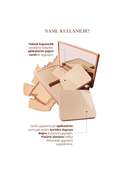 Hafif Yapılı, Pürüzsüz Mat Bitişli Pudra Fondöten Clıo Kill Cover Powder Foundation 23n Ginger 23