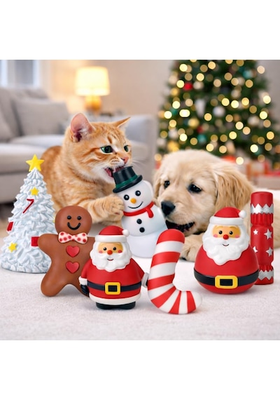 Sesli Yılbaşı Hacı Yatmaz Noel Baba Oyuncağı Sıkınca Ses Çıkaran Isırma Oyuncağı Dayanıklı Ve Eğlenceli Tasarım Kedi Ve Köpekler İçin İnteraktif Tekli Oyuncak Sesli Yılbaşı Hacı Yatmaz Noel Baba Oyuncağı Sıkınca Ses Çıkaran Isırma Oyuncağı Dayanıklı Ve Eğlenceli Tasarım Kedi Ve Köpekler İçin İnteraktif Tekli Oyuncak