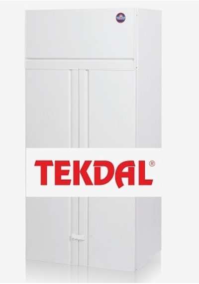 130Cm Önden Baca Çıkışlı Kombi Dolabı (Demonte)