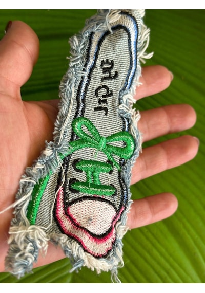 15x7 Cm Kot Ayakkabı Arma Dikiş Giyim Aksesuarı