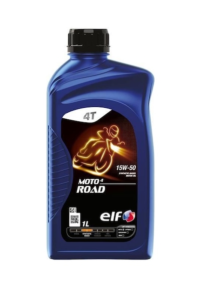 Elf Moto 4 Road 15W-50 Synthetic Motosiklet Yağı 1 L