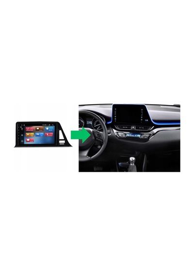 Toyota Ch-r 2k Görüntü Kalitesi Android 15 Multimedya Sistemi 8+256 Myway 2018-2020 9"