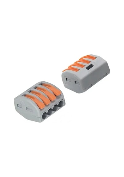 4 Adet Pct-214 Awg 28-12 4lü Hızlı Kablo Birleştirici