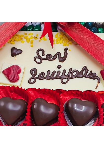 Nin Chocolate Seni Seviyorum Spesiyal Çikolata Kutusu