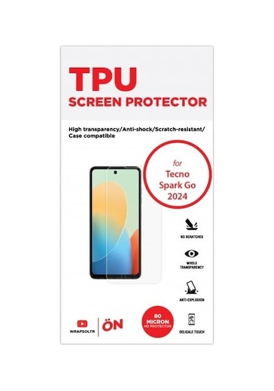 Tecno Spark Go 2024 Ekran Koruyucu Tpu Film