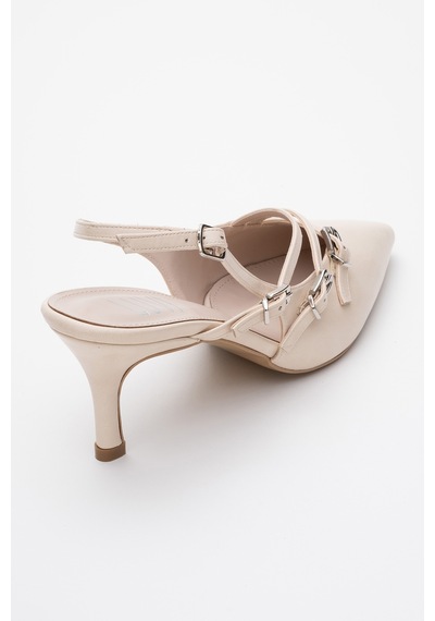 Luvishoes Luvi Shoes Magra Bej Cilt Sivri Burun Arkası Açık İnce Topuklu Kadın Ayakkabı BEJ CILT Bej Luvishoes Luvi Shoes Magra Bej Cilt Sivri Burun Arkası Açık İnce Topuklu Kadın Ayakkabı BEJ CILT Bej