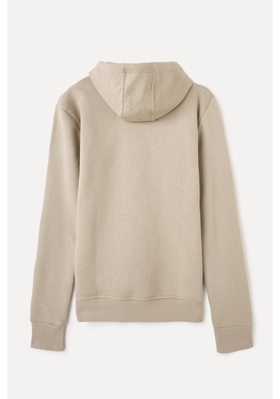 Mudo Erkek Erkek Bej Rengi Kanguru Cepli Kapüşonlu Sweatshirt 1263842