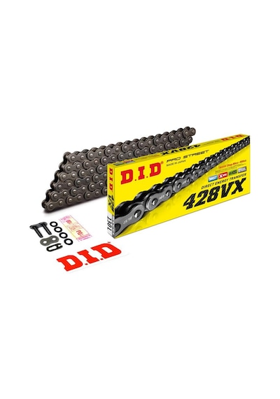 Did 428-130Vx 2015-2022 CF Moto 150NK Uyumlu Zincir Çelik Zincir Xring