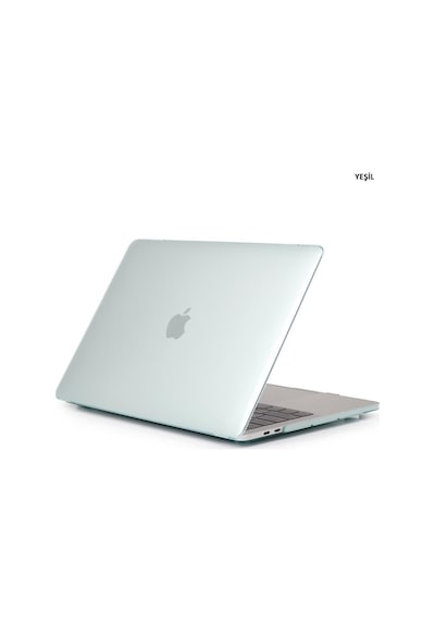 Apple Uyumlu MacBook Air 13 A1932 2018 A2179 2020 Kristal Şeffaf Kılıf Kapak Yeşil
