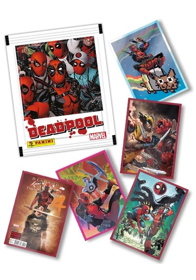 Panini Deadpool Sticker Paketi 5'li