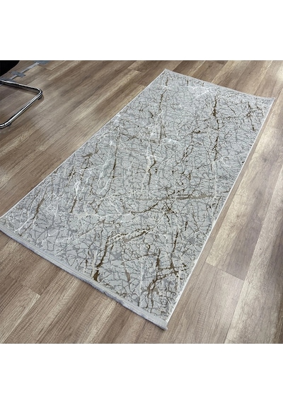 Hoom Rugs Ares 1139 Vizon Modern Düz Desen Pamuk Taban Halı Vizon