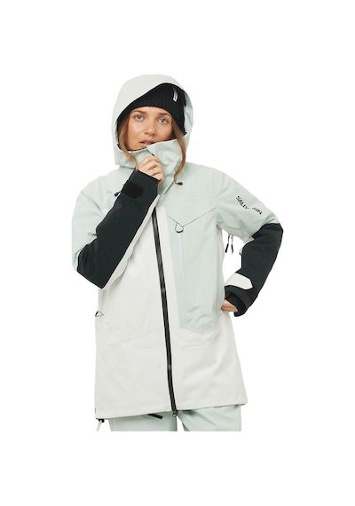 Salomon Salomon Moon Patrol Goretex Kadın Beyaz Outdoor Ceketi 41172 Beyaz