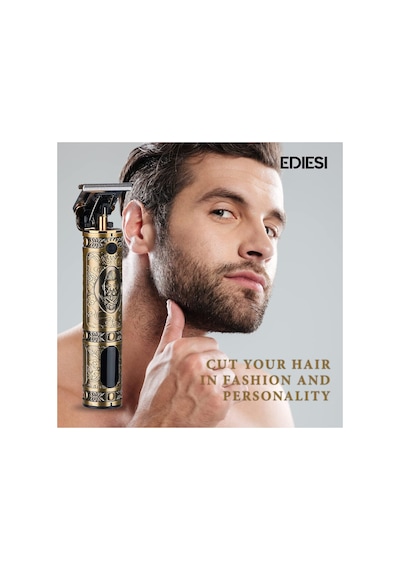 Yp-9393 Şarjlı Saç Sakal Kesme Ense Tıraş Makinesi Profesyonel Hair Clipper Tüm Vücut 0 Traş Aleti