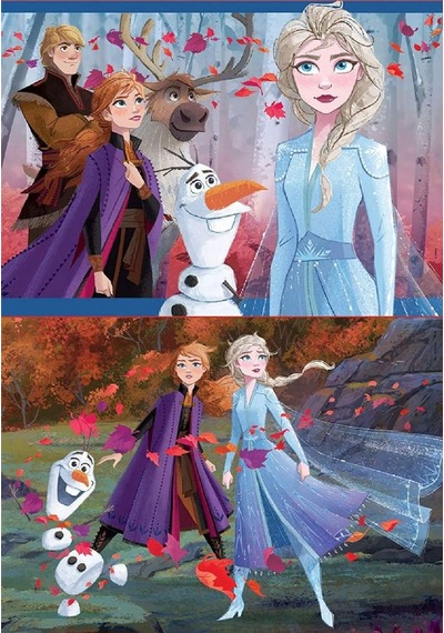 Educa 2X48 Parça Frozen 2 Puzzle Yapboz