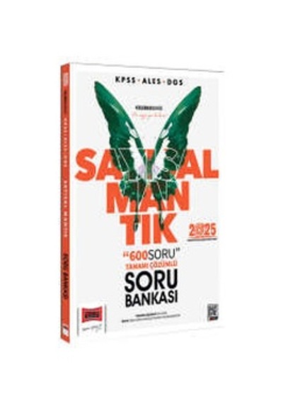 Yargı Yayınları 2025 Kpss Ales Dgs Kelebek Serisi Sayısal Mantık Tamamı Çözümlü Soru Bankası