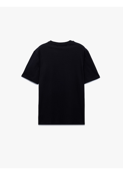 Koton Kısa Kollu Bisiklet Yaka Regular Fit Pamuklu Atatürk Baskılı Tişört Siyah 5sam10473hk Siyah Koton Kısa Kollu Bisiklet Yaka Regular Fit Pamuklu Atatürk Baskılı Tişört Siyah 5sam10473hk Siyah