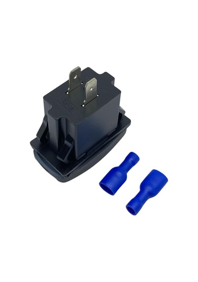 12v-24v Telefon Şarj Cihazlı Usb 3.1a Anahtar Tipi Mavi Işık