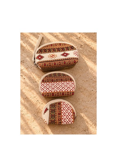 Badufa Home Etnik Kilim Desenli Fermuarlı El Askılı Makyaj Ve Organizer Çantası-3farklı Boy Bej-turuncu Bej-turuncu Badufa Home Etnik Kilim Desenli Fermuarlı El Askılı Makyaj Ve Organizer Çantası-3farklı Boy Bej-turuncu Bej-turuncu